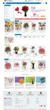 Çiçek Satış Mağaza Site Teması