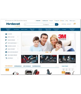 Opencart  Hırdavat ve Oto yedek parça Ürünleri  Full E-ticaret Hazır Site Paketi