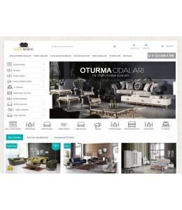 OsdemTema Mobilya  Satış  Opencart 3x Site Teması