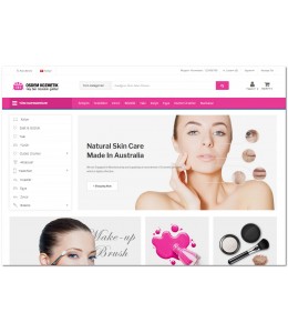 OsdemTema   Opencart Kozmetik ve Parfümeri 3x  Site Teması