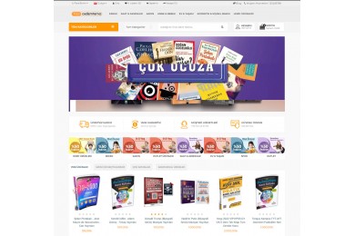 OsdemTema Kitap Ürün satış Opencart 3x Site Teması