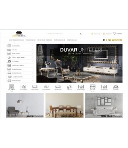 OsdemTema Mobilya  Satış  Opencart 3x Site Teması