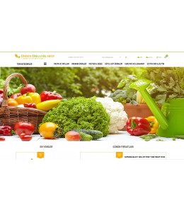 Organik Ürünler Satış  Opencart 2.1x Site Teması
