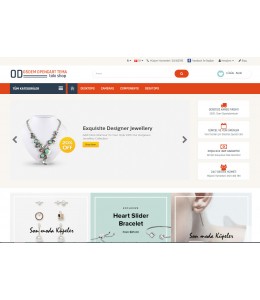 OsdemTema Bijuteri, Takı ve Aksesuar Mağaza  Site Teması