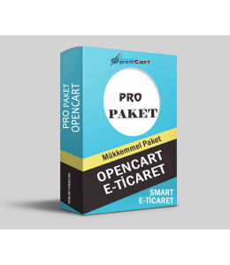  Opencart Pro Eticaret Paketi