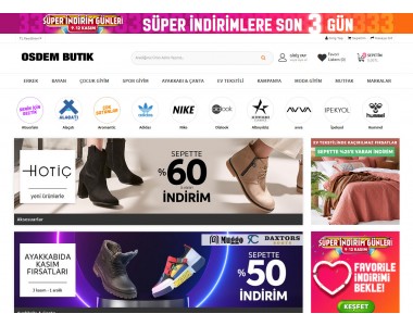 Opencart Trendshop dikey marketing satış  Full E-ticaret Hazır Site Paketi