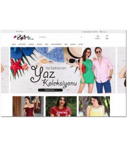 OsdemTema  zipirti.com Moda - Giyim - Mağaza  Site Teması