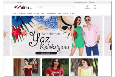 Osdem zipirti.com Moda - Giyim - Mağaza Site Teması