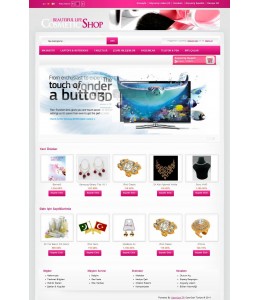 Opencart Cosmetic-Shop 1.5.x Tema