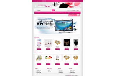 Opencart Cosmetic-Shop 1.5.x Tema