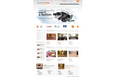 Opencart Furniture 1.5.x Tema