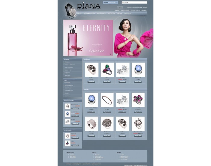 Opencart 1.5.2-1.5.3-1.5.4-1.5.5  Taki Bijuteri vanilla Teması
